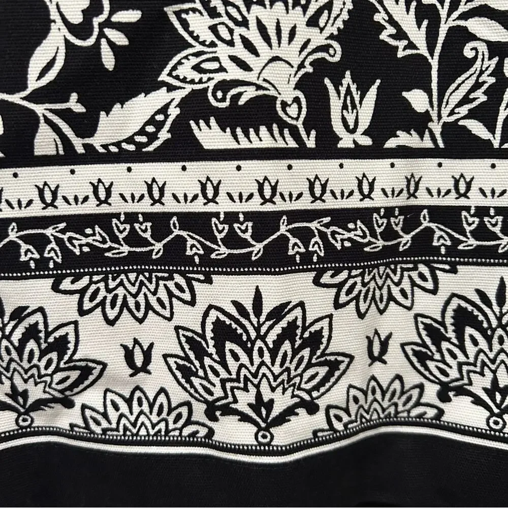 Talbots Dreamy Floral Stretch Cotton Canvas Skirt 16P NWT‎